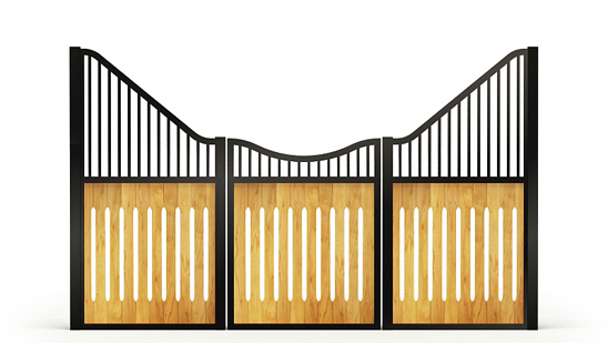 Electra-front, Y_gaps,  2d View