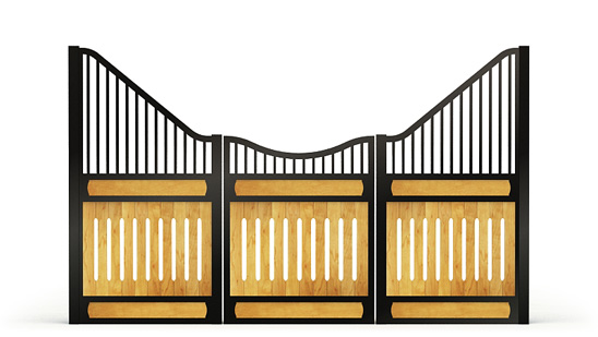 Electra-front, Y_gaps,  2d View